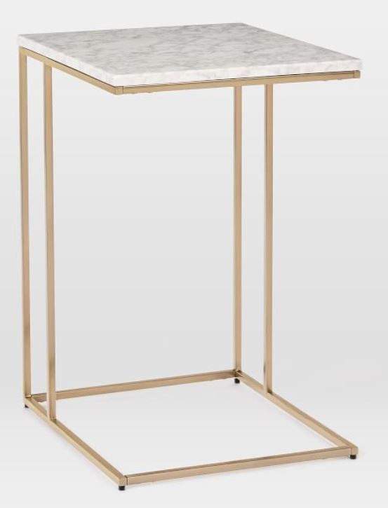 Streamline C Side Table Marble thumbnail 2