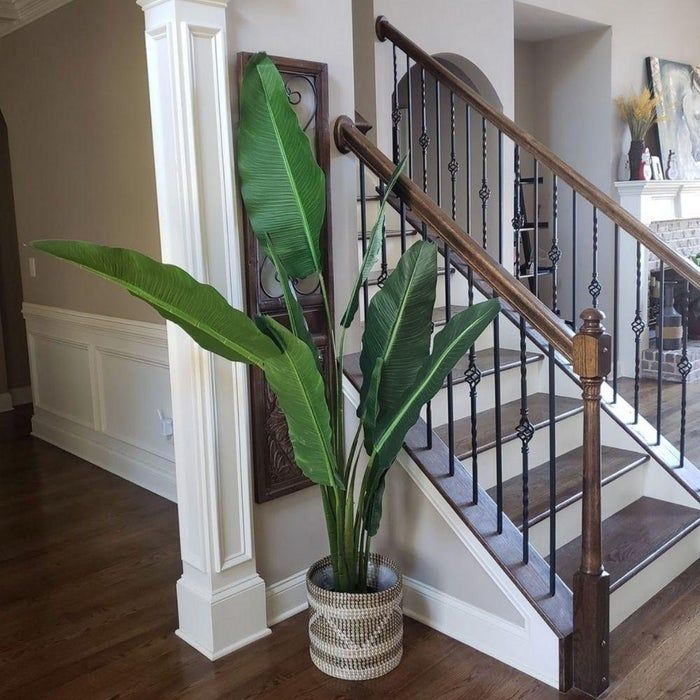 Dani Artificial Travellers Palm Tree Potted Plant thumbnail 3