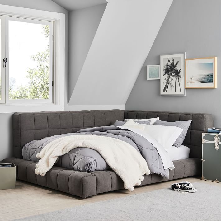 Baldwin Lounge Corner Upholstered Bed-Full thumbnail 2