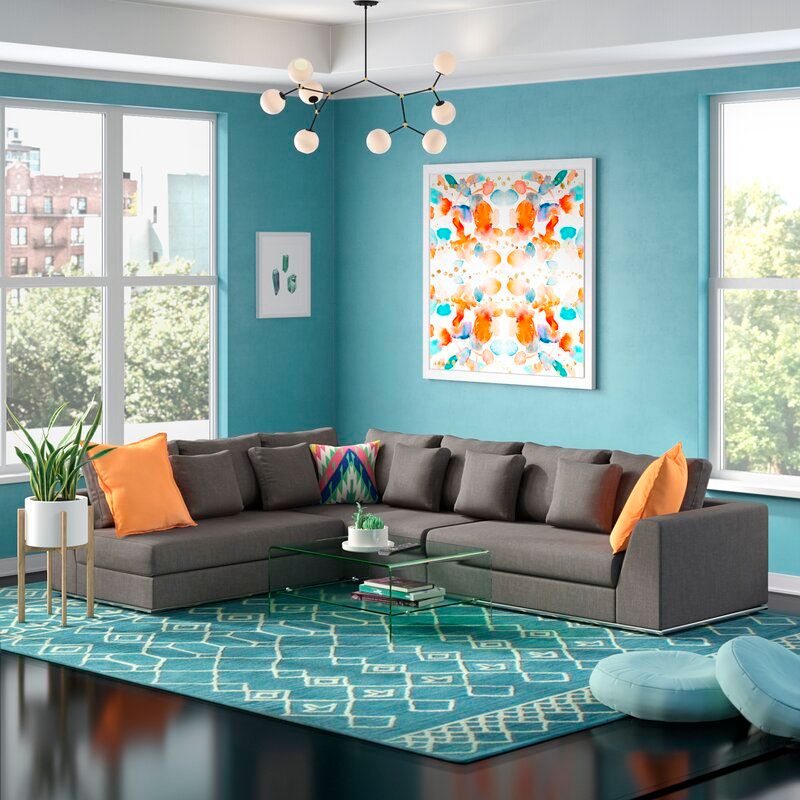 Moore Living  Modular Sectional thumbnail 2