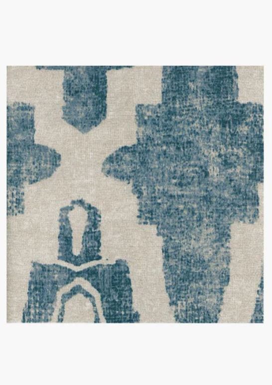 Soraya Trellis Blue Rug-6'x9' thumbnail 3