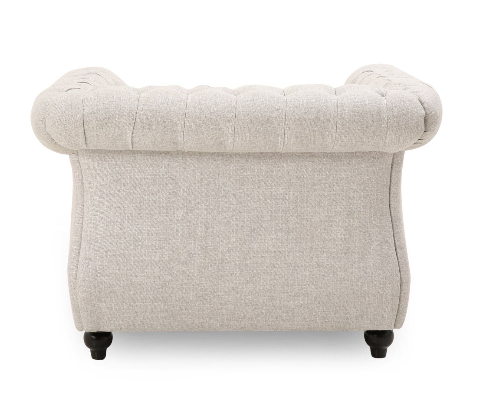 North Fabric Chesterfield Chair thumbnail 4