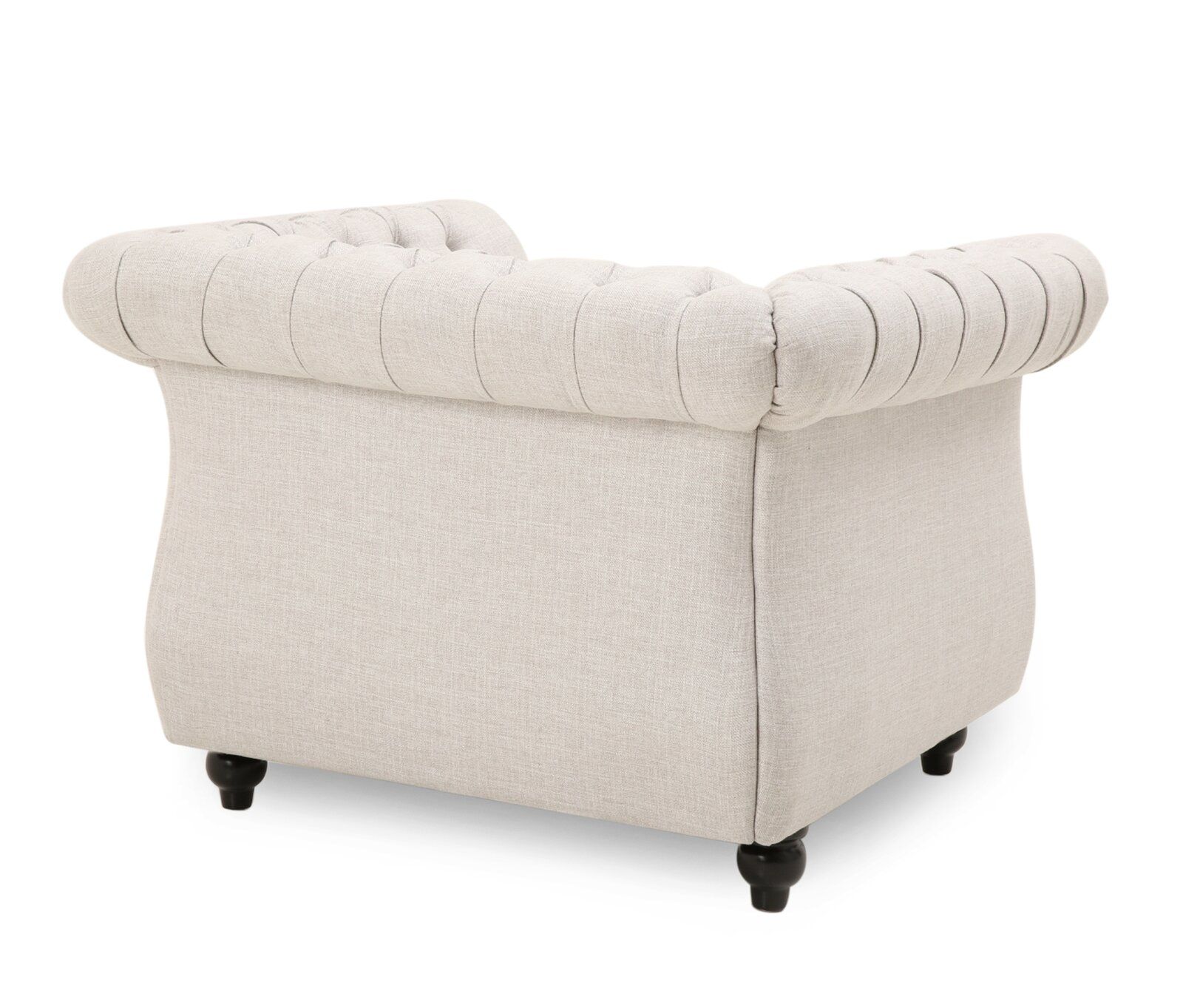 North Fabric Chesterfield Chair thumbnail 5