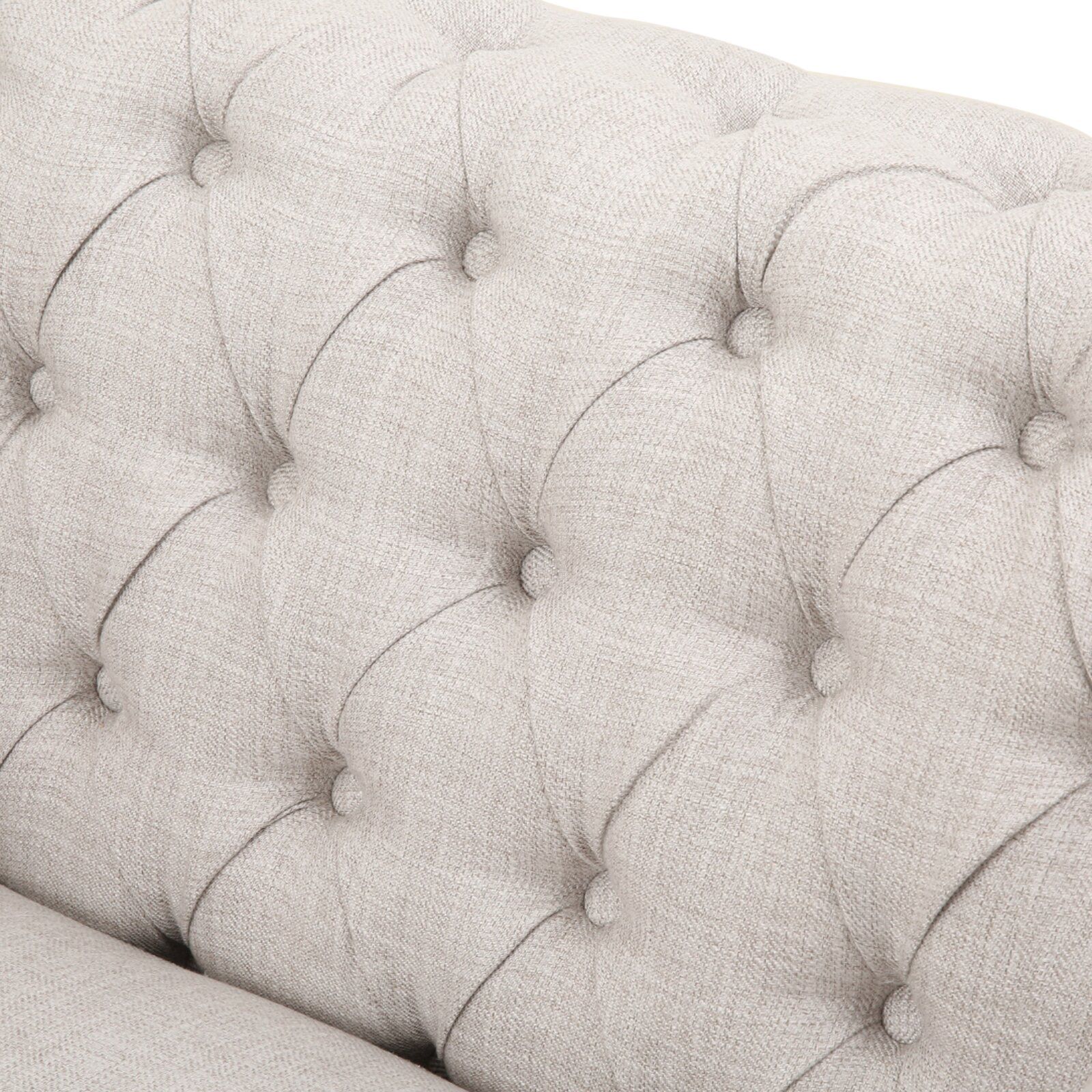 North Fabric Chesterfield Chair thumbnail 7