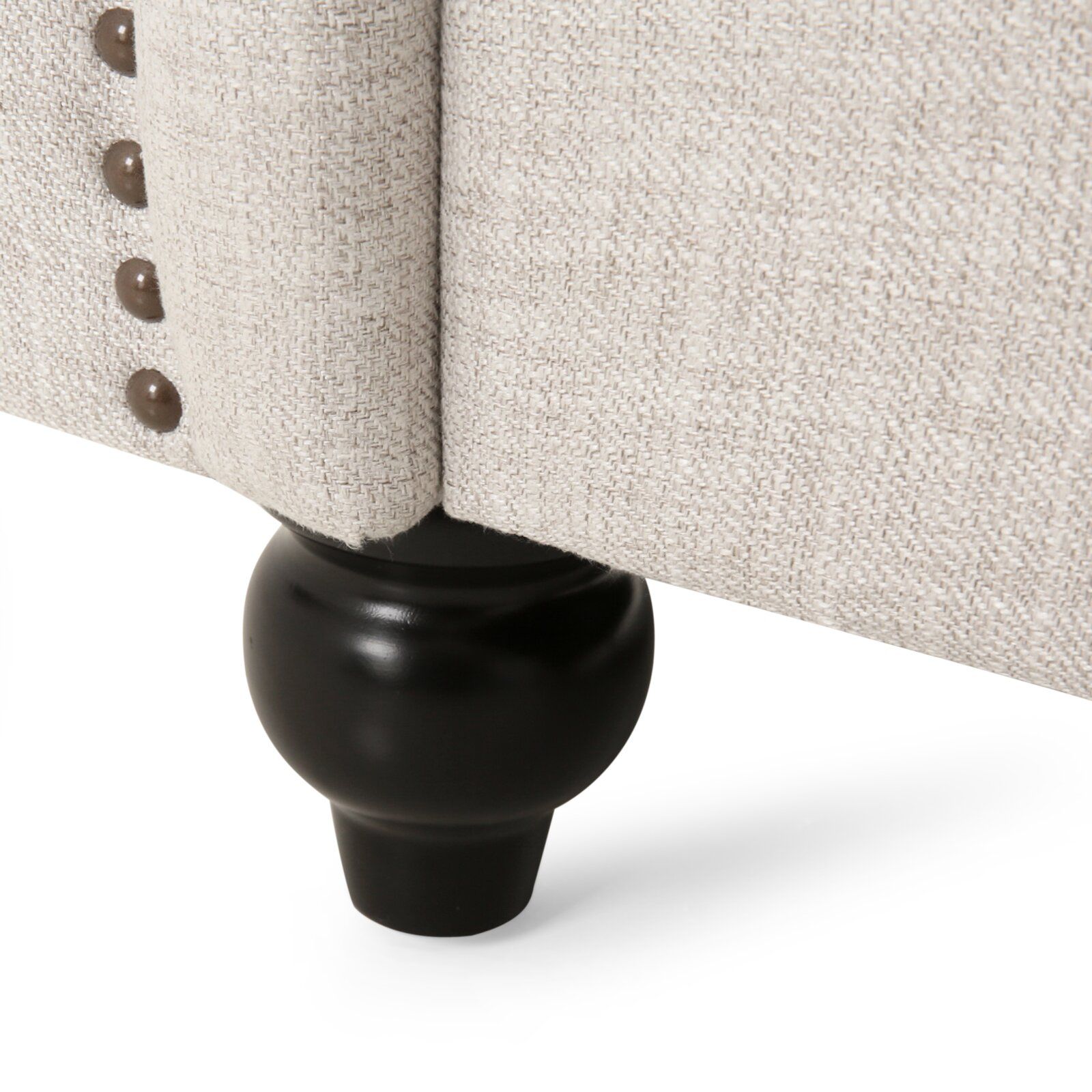 North Fabric Chesterfield Chair thumbnail 8