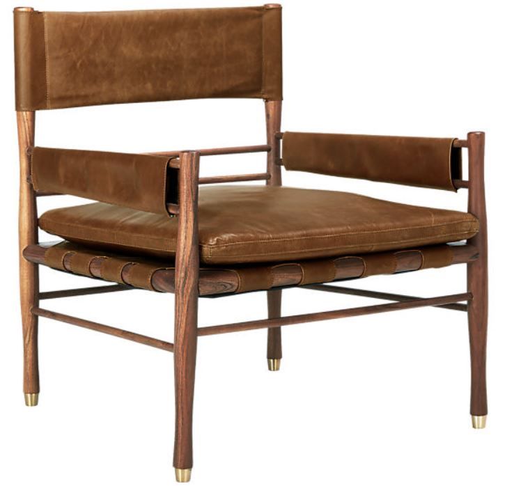 NOMAD LEATHER SAFARI CHAIR thumbnail 3