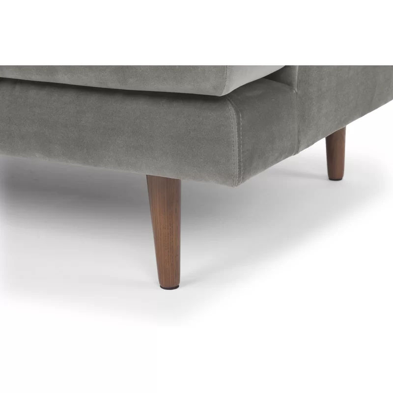 Norah Velvet 84 Recessed Arms Sofa thumbnail 5