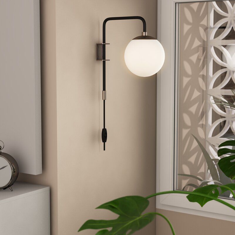 Birchanger 1 - Light Plug-In Armed Sconce thumbnail 2