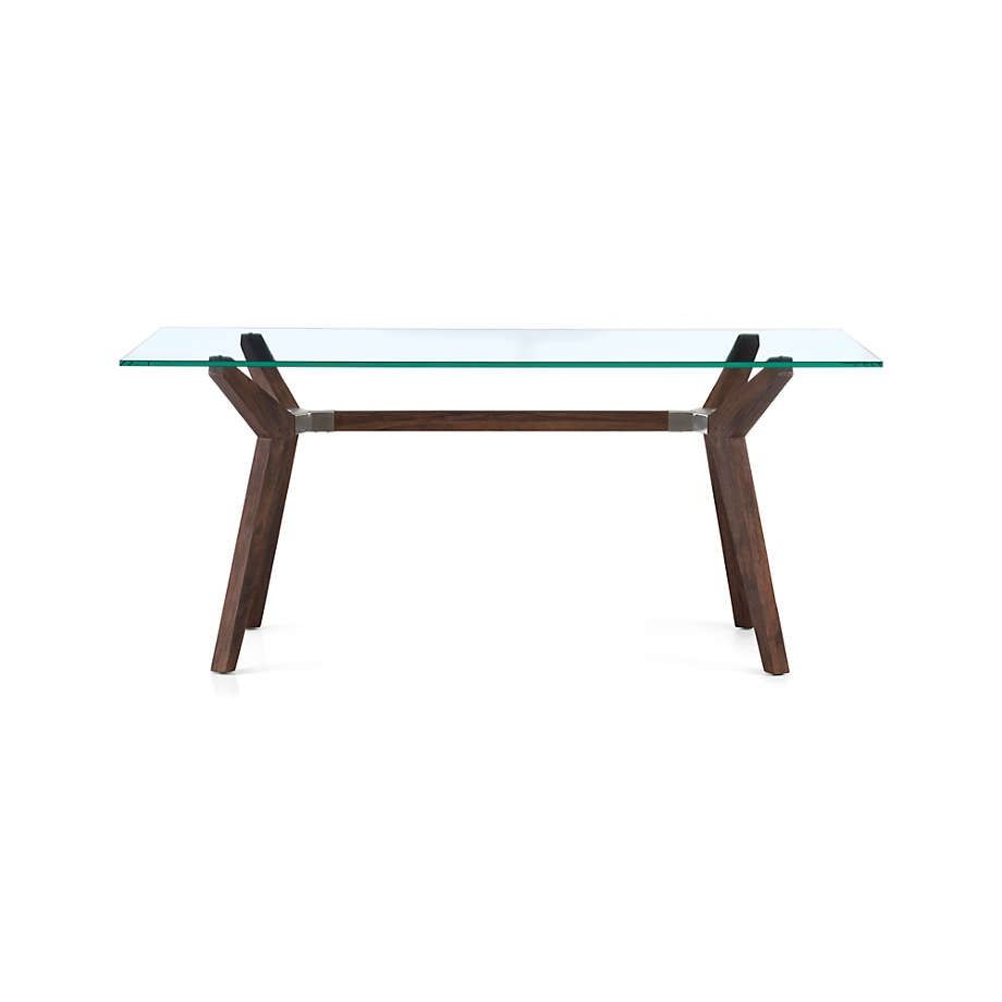 Strut Bourbon Glass Top Table  thumbnail 5