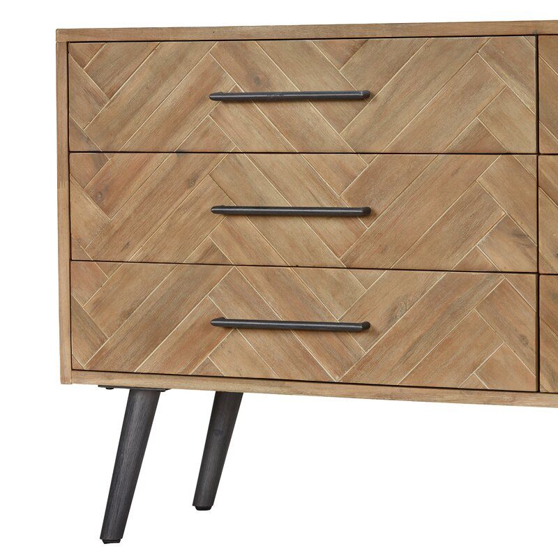 Keziah 6 Drawer Double Dresser thumbnail 2