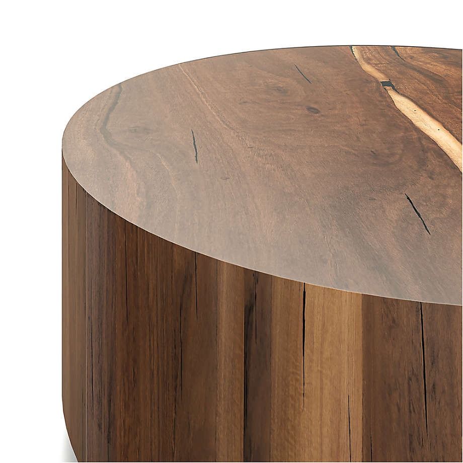 Dillon Natural Yukas Round Wood Coffee Table thumbnail 3