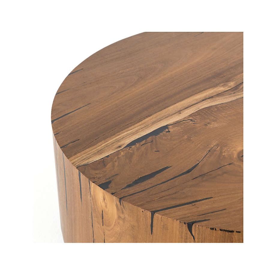 Dillon Natural Yukas Round Wood Coffee Table thumbnail 4