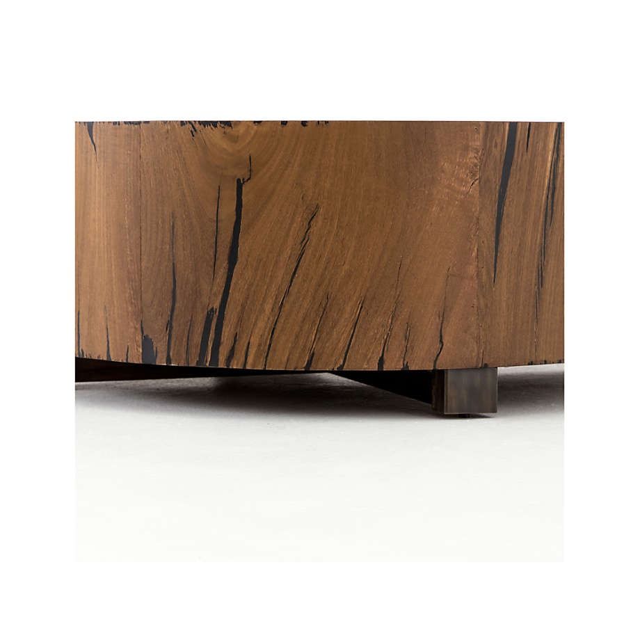 Dillon Natural Yukas Round Wood Coffee Table thumbnail 5