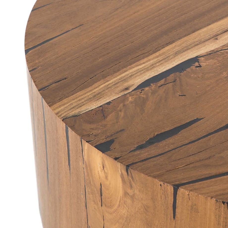 Dillon Natural Yukas Round End Table thumbnail 3