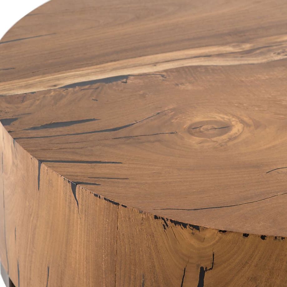 Dillon Natural Yukas Round End Table thumbnail 4