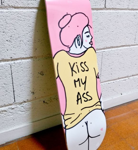 Kiss my ass Skate thumbnail 2