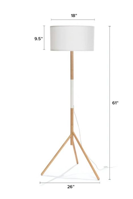 Stilt White Floor Lamp thumbnail 4