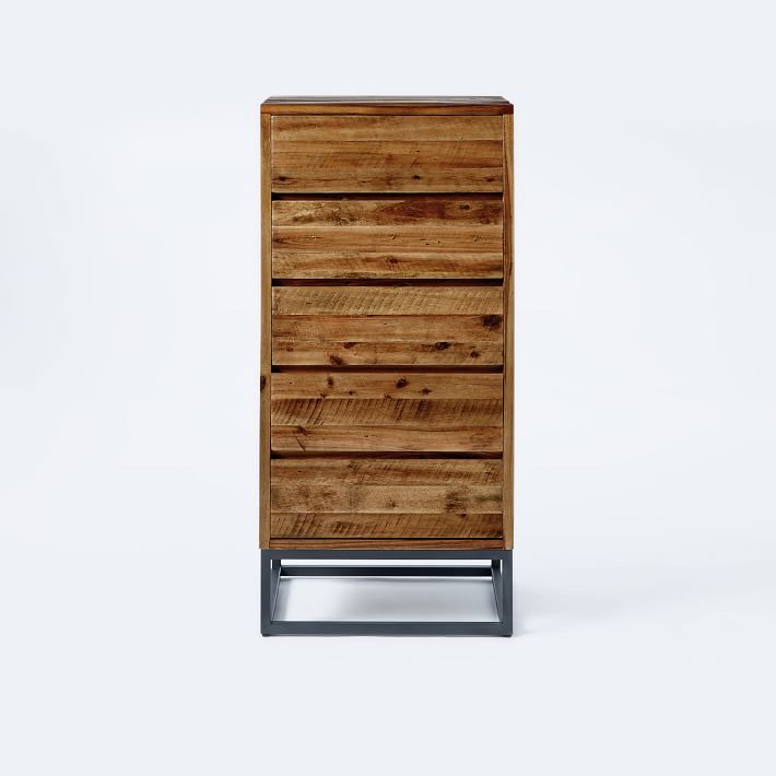 Logan Industrial 5 Drawer Dresser thumbnail 2