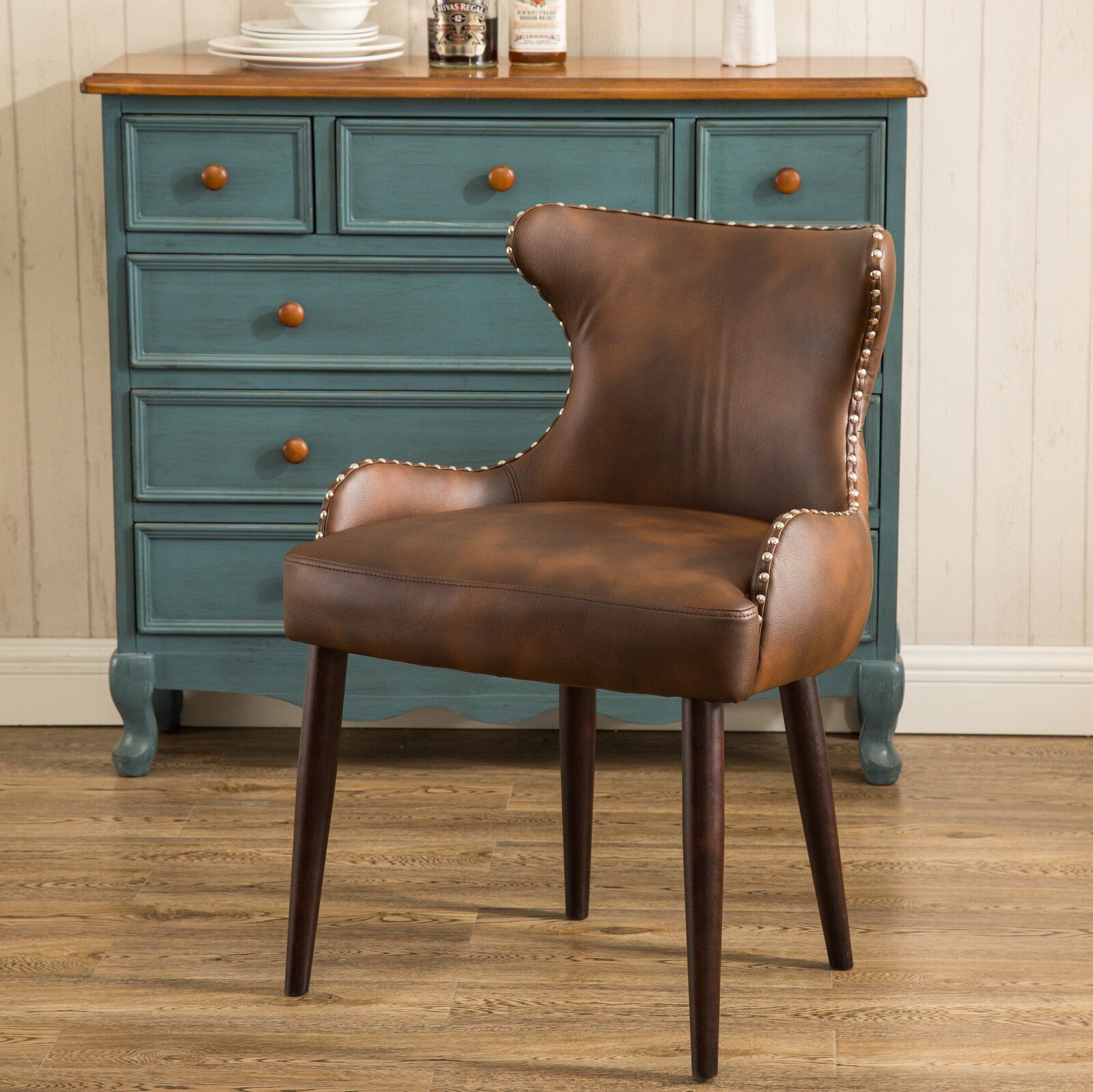 Shawnda Wingback Chair thumbnail 3