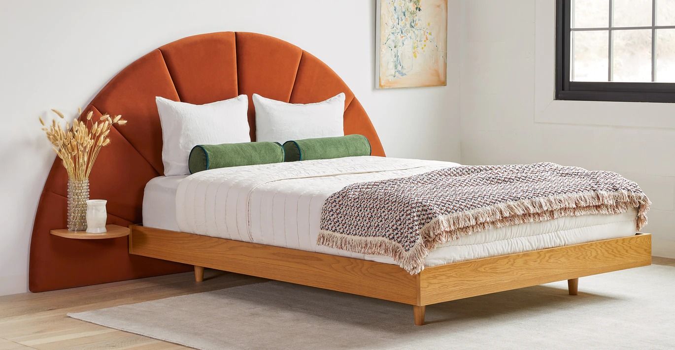 Basi Oak Queen Bed Frame-Queen thumbnail 2