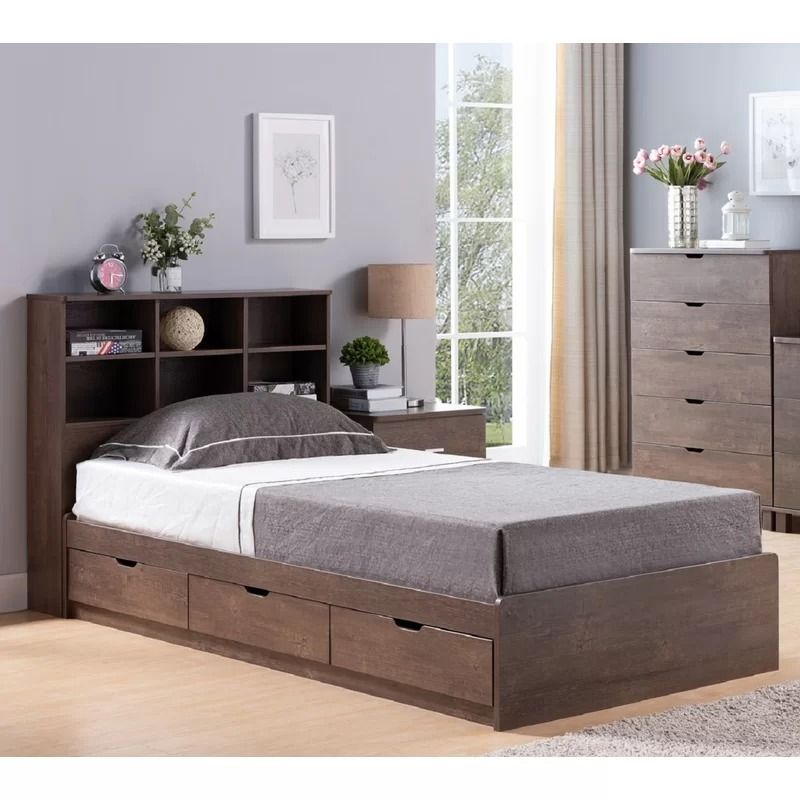 Felten Storage Platform Bed-Twin thumbnail 2