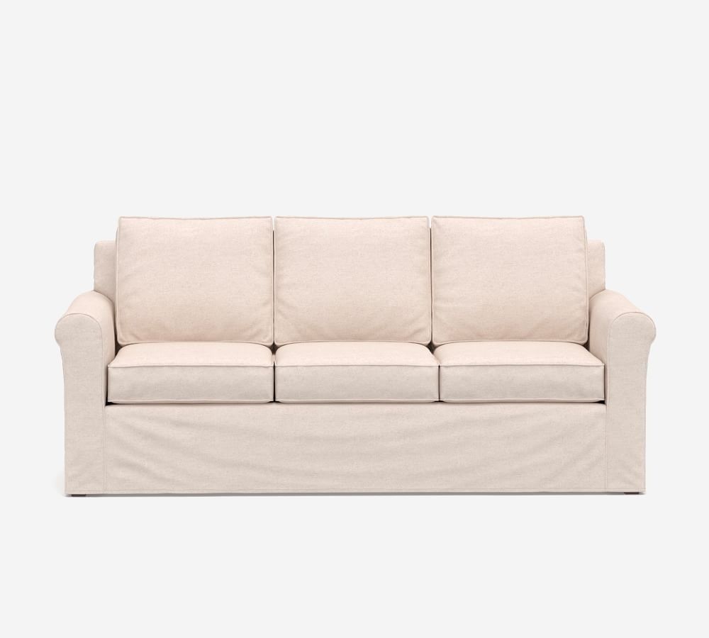 Cameron Roll Arm Slipcovered Sofa thumbnail 2