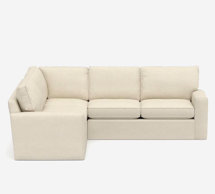 Pearce Square Arm Slipcovered 2 Piece L Sectional thumbnail 2