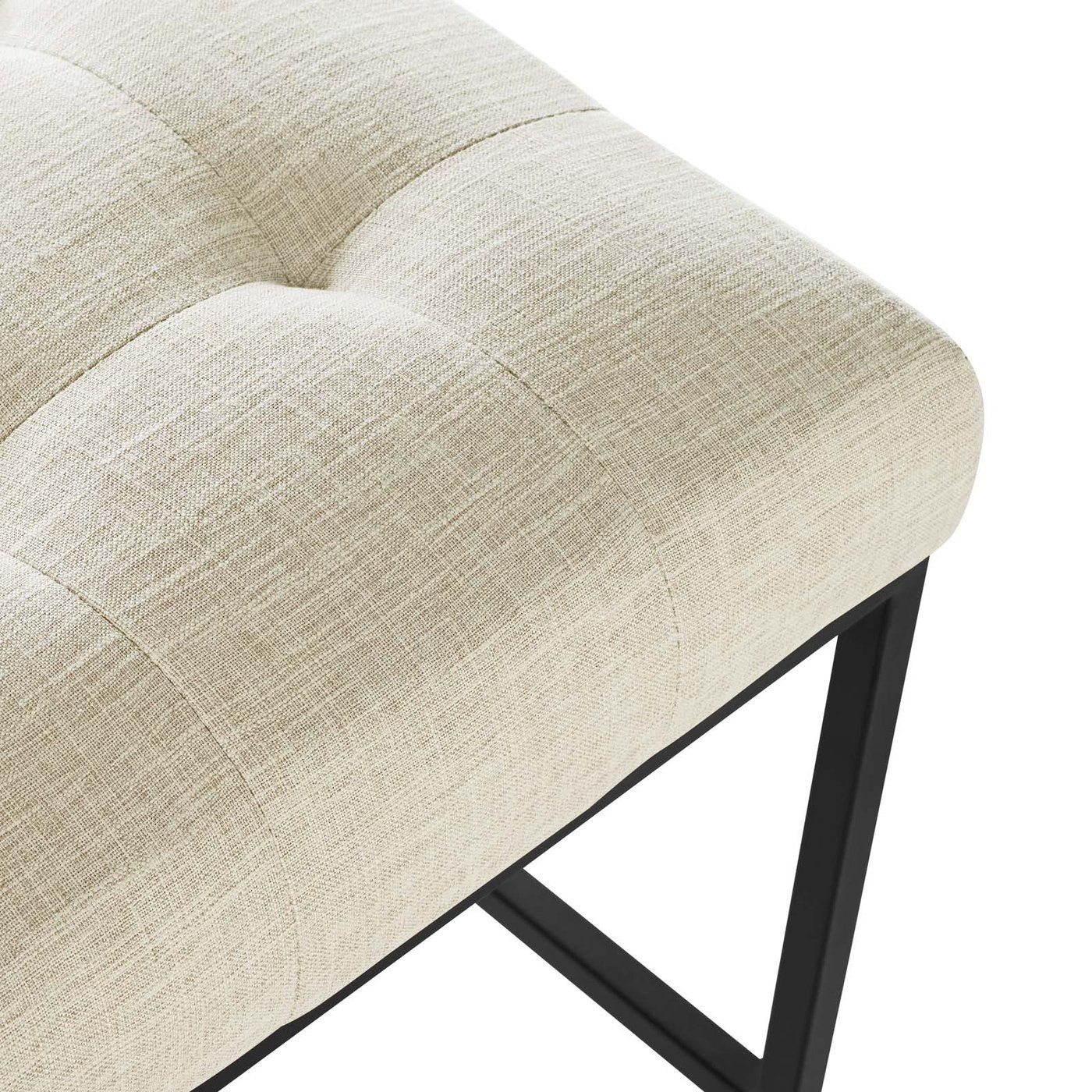 Rivey Counter Stool - Beige  thumbnail 5