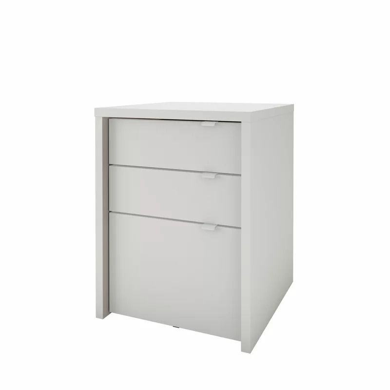 Second Avenue Desk and Filing Cabinet Set thumbnail 2