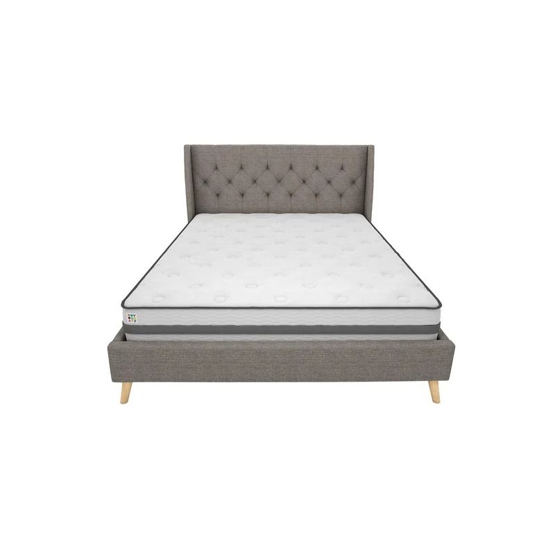 Her Majesty Upholstered Platform Bed-Queen thumbnail 4
