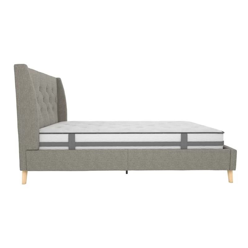 Her Majesty Upholstered Platform Bed-Queen thumbnail 5