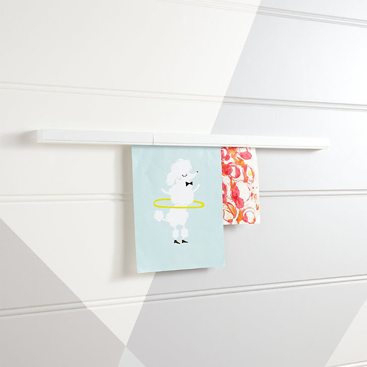White Gallery Art Rail thumbnail 2