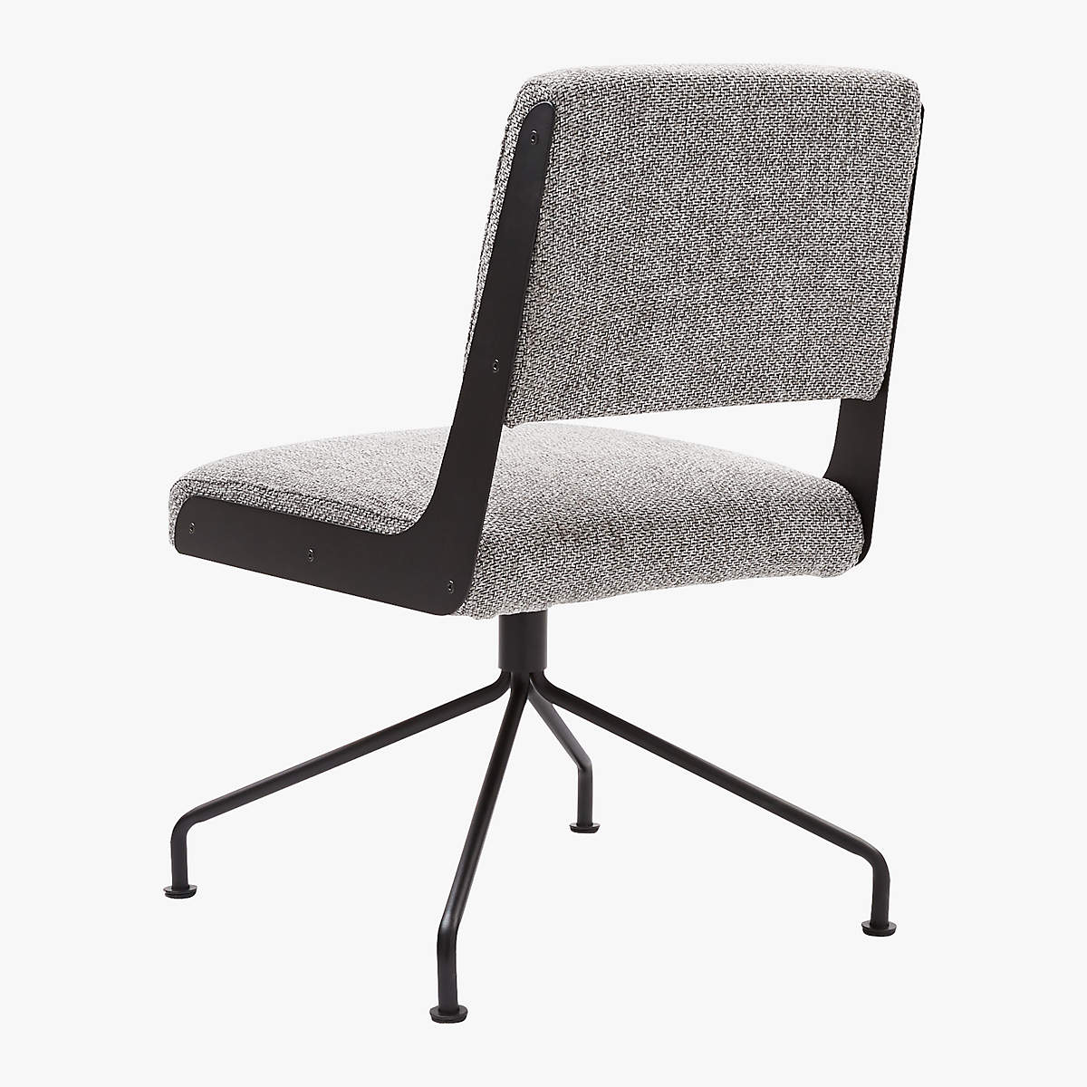 Rue Cambon Grey Tweed Office Chair thumbnail 4