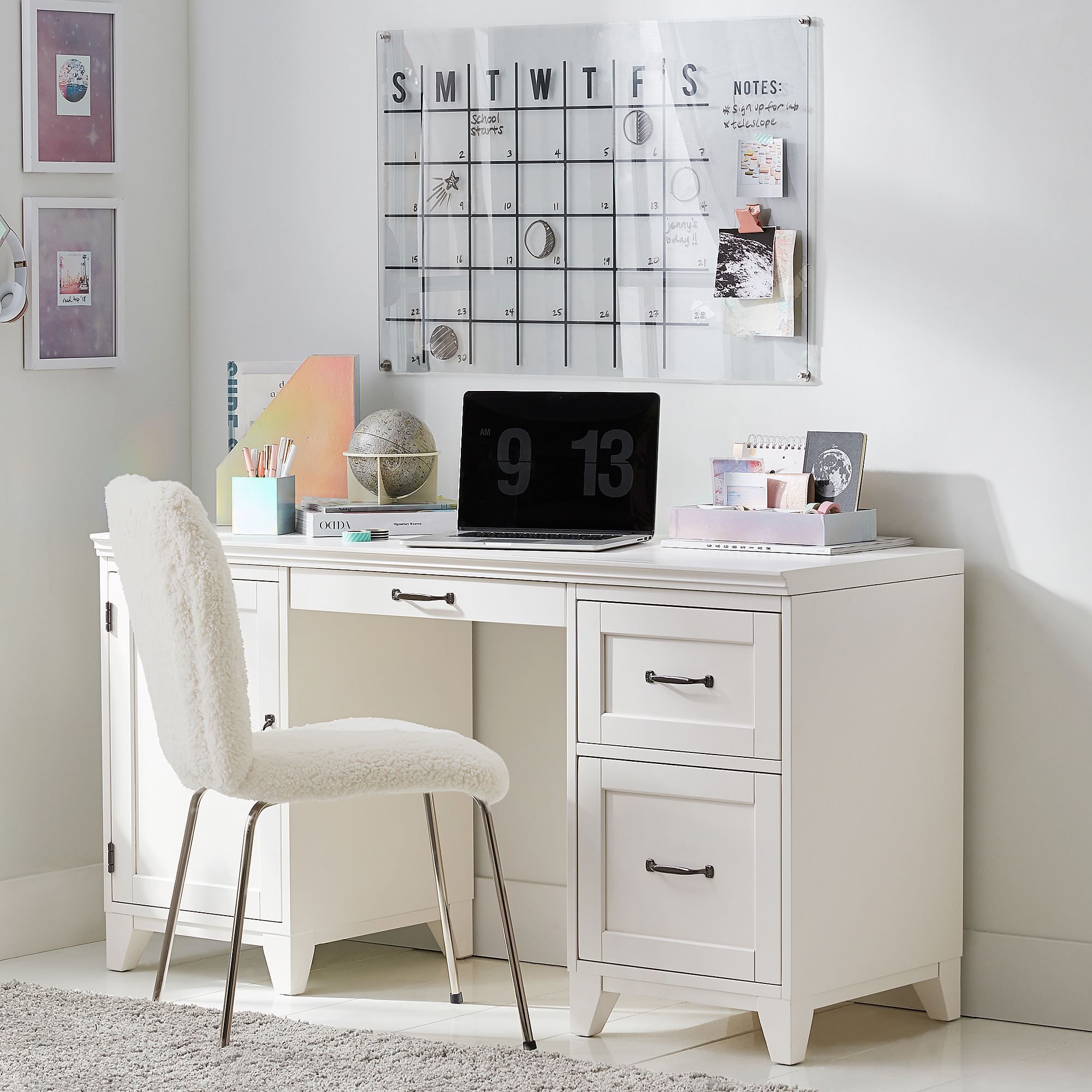 Hampton Smart™ Storage Desk (57") thumbnail 2