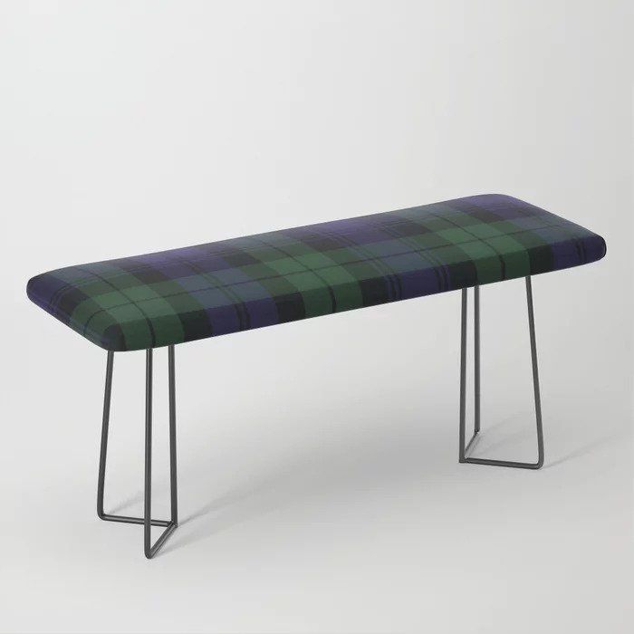 BLACK WATCH TARTAN Bench thumbnail 3