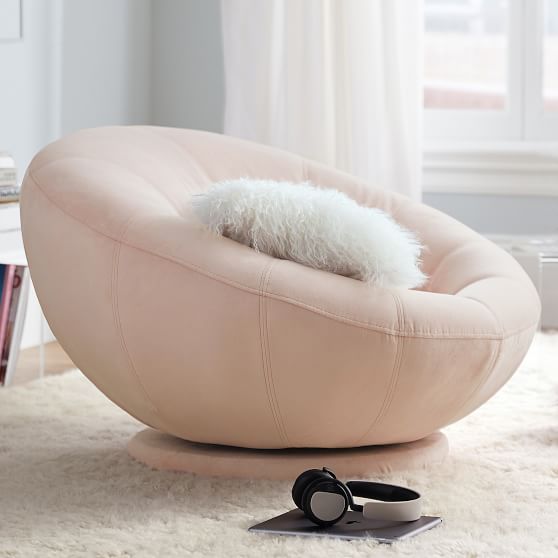 Rose Groovy Swivel Chair thumbnail 2