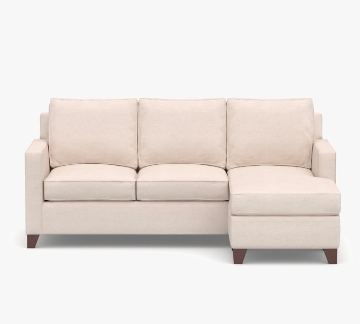 Cameron Square Arm Upholstered Sleeper Sofa With Reversible Storage Chaise thumbnail 2