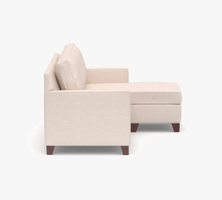 Cameron Square Arm Upholstered Sleeper Sofa With Reversible Storage Chaise thumbnail 3