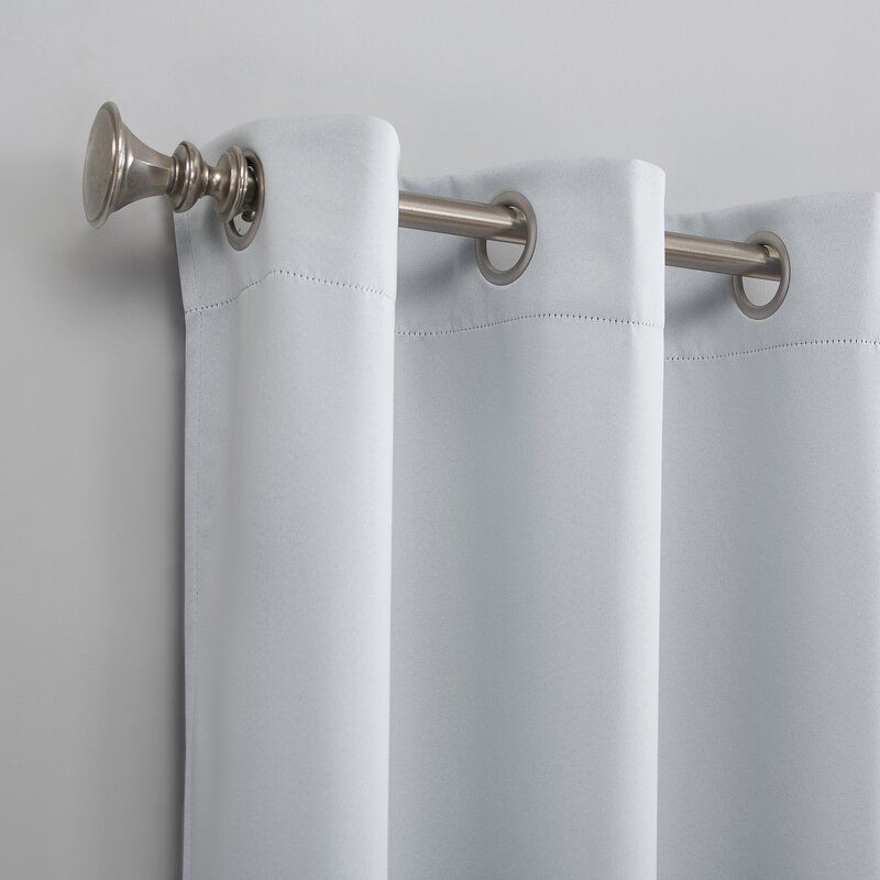Wayfair Basics Solid Blackout Grommet Single Curtain Panel thumbnail 3