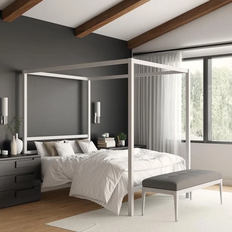 Ainsworth Canopy Bed-Full thumbnail 2