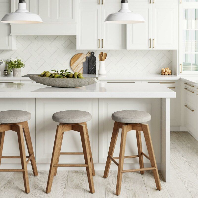 Drubin Swivel Counter Stool thumbnail 3