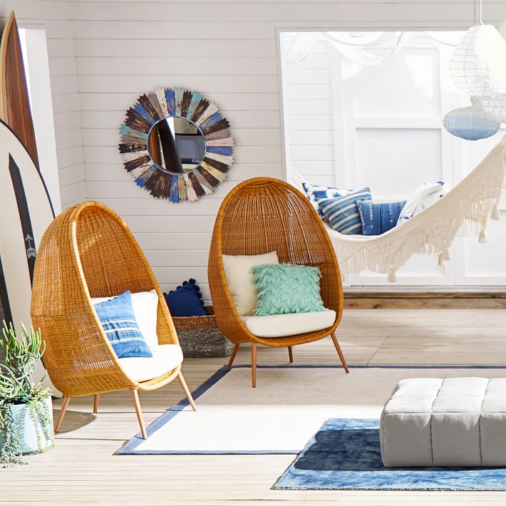 Woven Cave Chair thumbnail 4