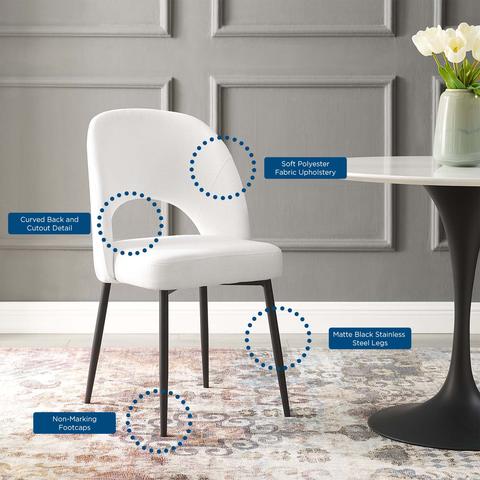 Coruse Dining Chair - White thumbnail 7