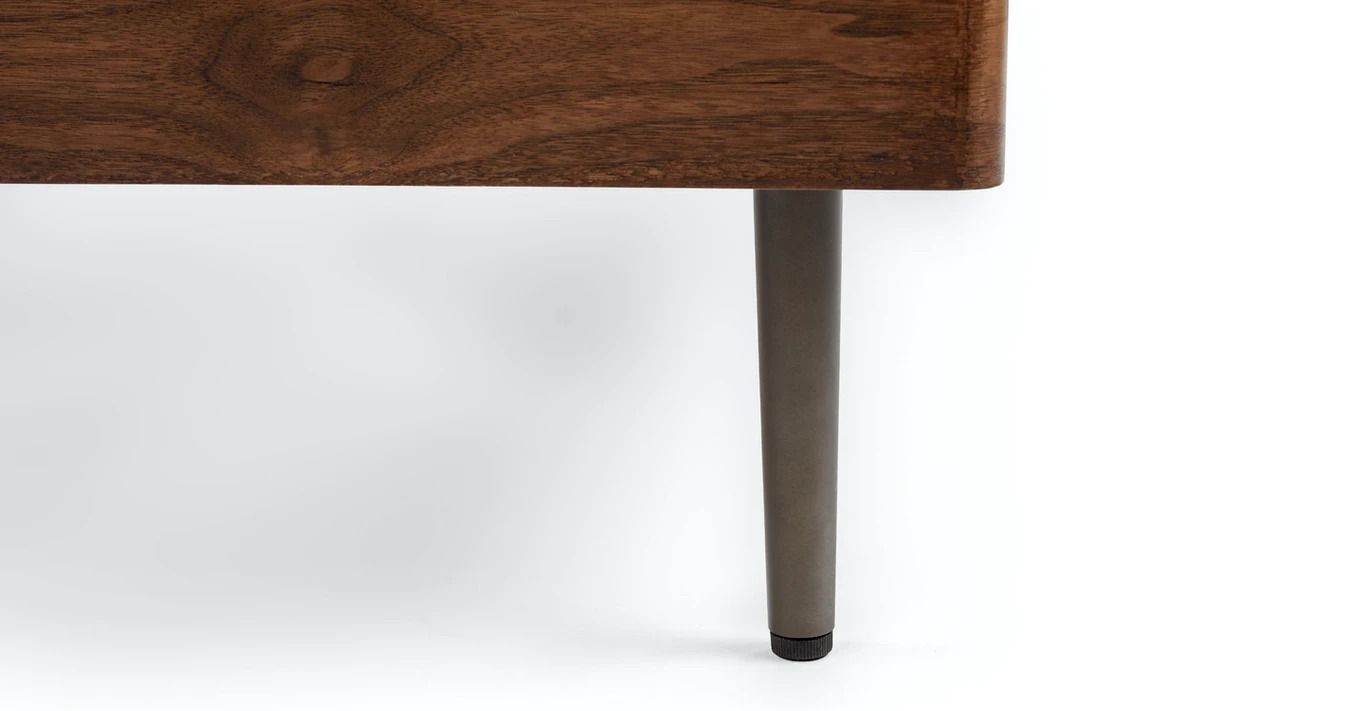 Nera Walnut Bed with Nightstands-Queen thumbnail 11