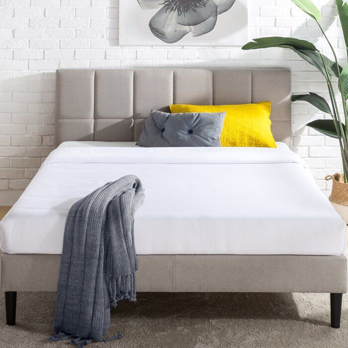 Harry Upholstered Platform Bed thumbnail 2