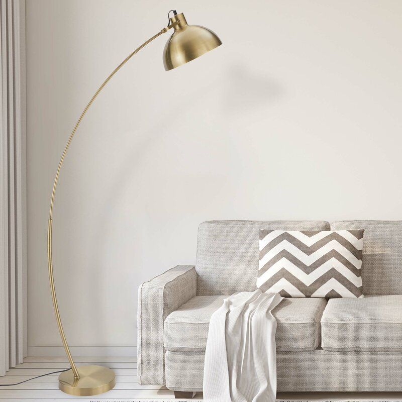 Riceboro Arched Floor Lamp thumbnail 4