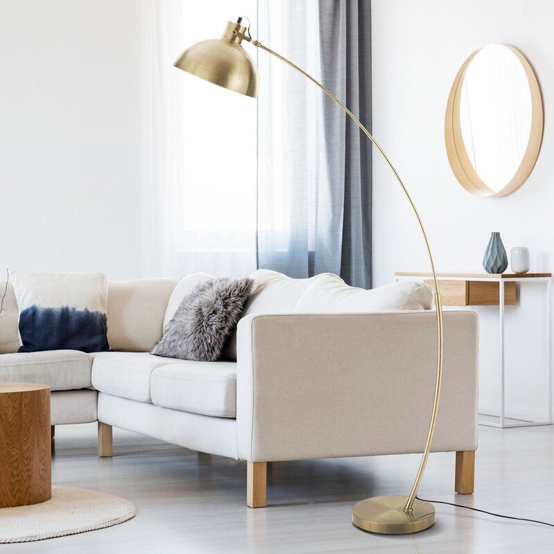 Riceboro Arched Floor Lamp thumbnail 5