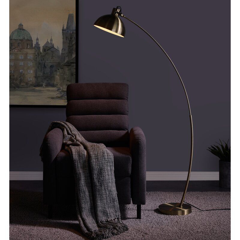 Riceboro Arched Floor Lamp thumbnail 6