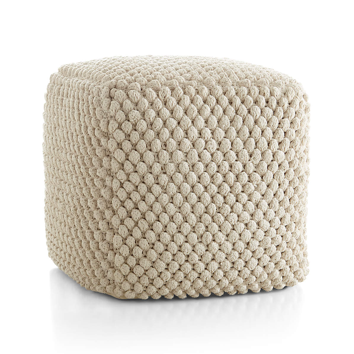 Buco Off White Pouf thumbnail 2