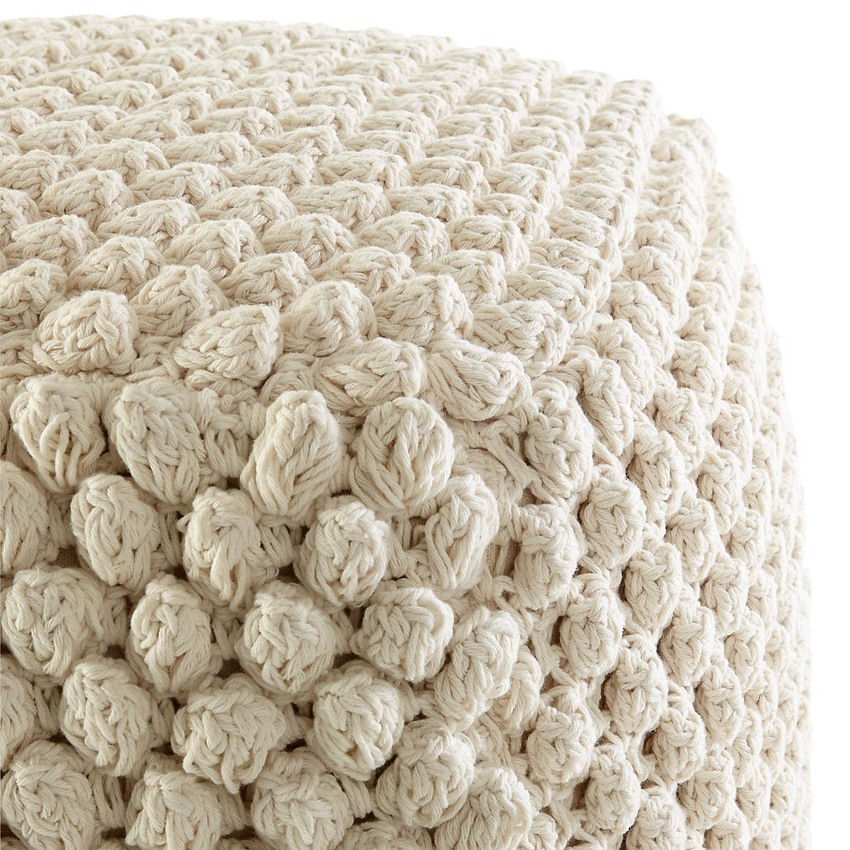 Buco Off White Pouf thumbnail 3